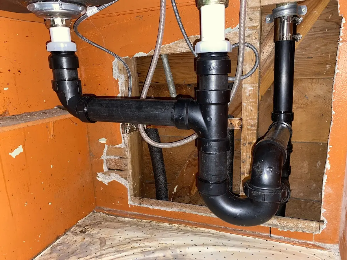 Professional Repiping Services equipment and tools on the job in Smithton